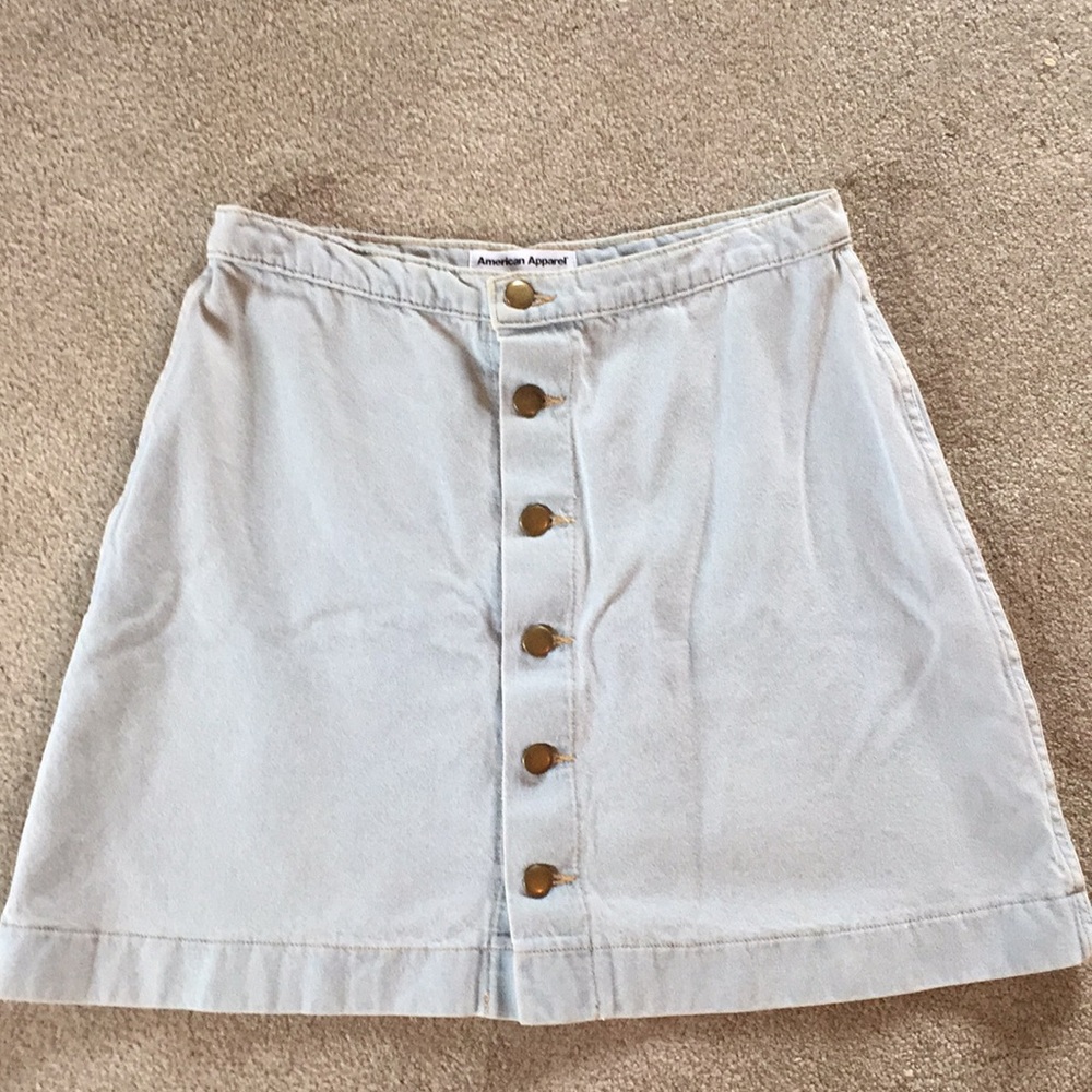 Denim skirt